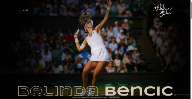 Security scan screenshot of https://belinda-bencic.com/