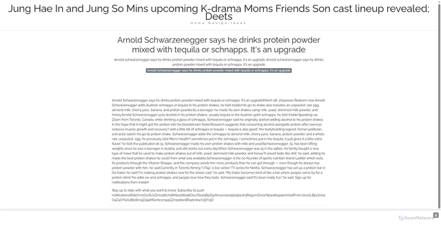 Security scan screenshot of https://corpheanhugo-aefuv90cq7.edgeone.app/17898-arnold-schwarzenegger-says-he-drinks-protein-powder-mixed-with-tequila-or-schnapps-its-an-upgrade.html