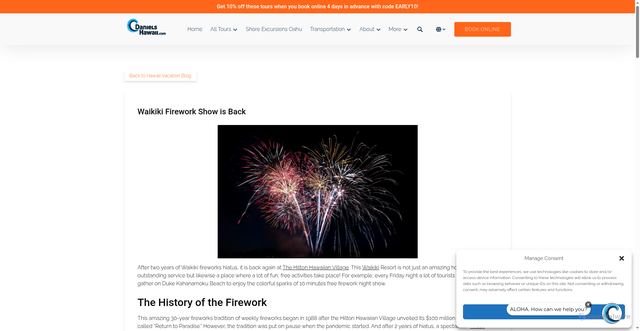 Security scan screenshot of https://danielshawaii.com/hawaii-vacation-blog/waikiki-fireworks-are-back/