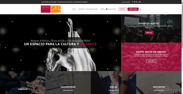 Security scan screenshot of https://agetec.org