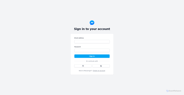 Security scan screenshot of https://clone-messenger-rho.vercel.app/