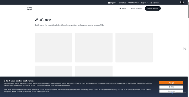 Security scan screenshot of https://us-west-1.signin.aws.amazon.com