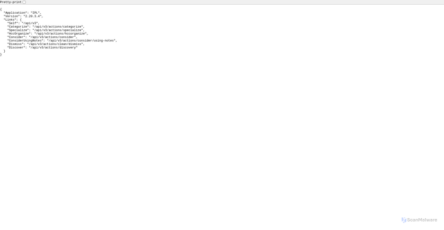 Security scan screenshot of https://ipl.imohealth.com