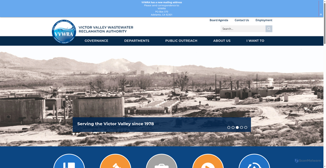 Security scan screenshot of https://www.vvwraca.gov/