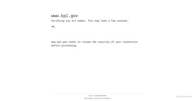 Security scan screenshot of https://www.kpl.gov/