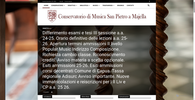 Security scan screenshot of https://www.sanpietroamajella.it/