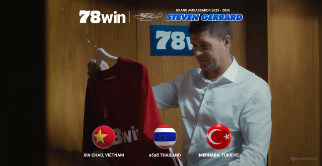 Security scan screenshot of https://78win2.cc