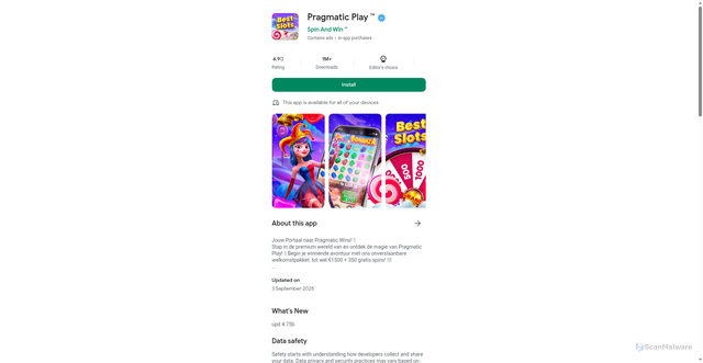 Security scan screenshot of http://holland-online.click/