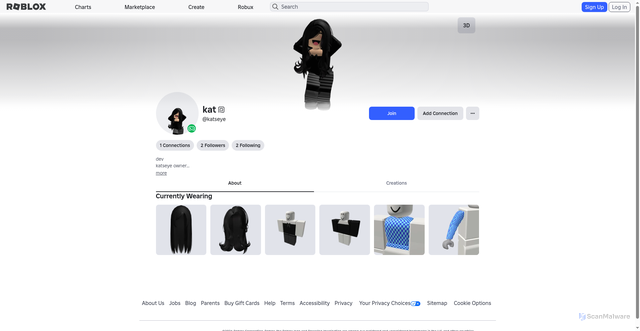 Security scan screenshot of https://robioxshort.netlify.app/href=https://roblox.com.ug/users/5184319778/profile