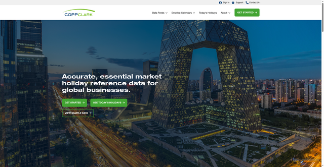 Security scan screenshot of https://coppclark.com