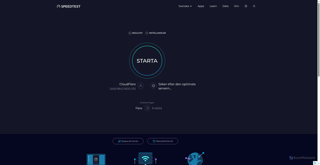 Security scan screenshot of https://yuzhe-ert.pages.dev/sv