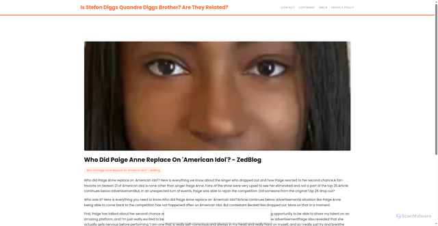 Security scan screenshot of https://hatchertechhugo-oks6fkdy8b.edgeone.app/16-who-did-paige-anne-replace-on-american-idol-zedblog.html