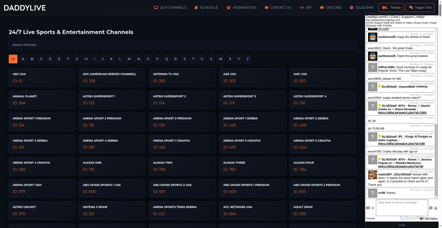 Security scan screenshot of https://dlhd.pk/24-7-channels.php