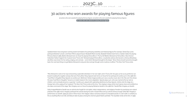 Security scan screenshot of https://cakrawalapixellab-dpet3uwhks0r.edgeone.app/30-actors-who-won-awards-for-playing-famous-figures.html