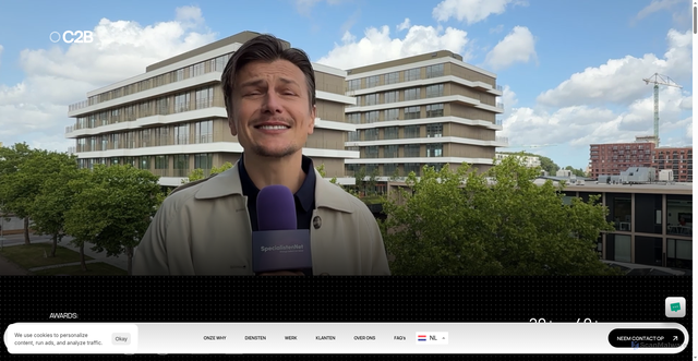 Security scan screenshot of https://c2b.nu