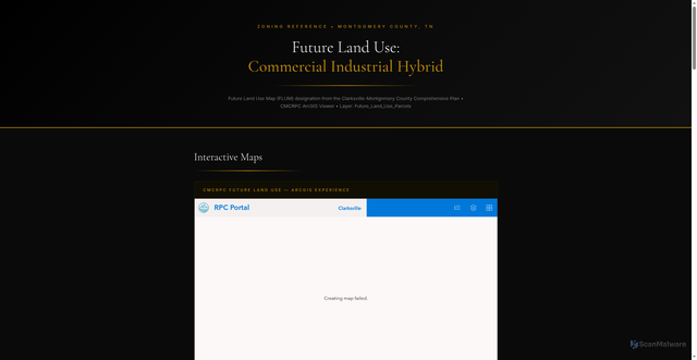 Security scan screenshot of https://commercialhybridzoning-rjw8d44xd7.edgeone.app/