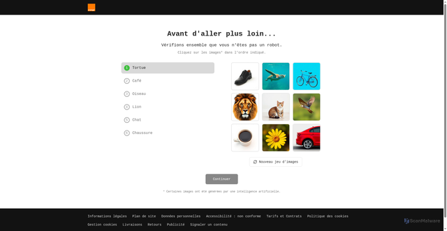 Security scan screenshot of https://rubinal-sock.netlify.app/