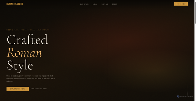 Security scan screenshot of https://romandelightdtx-ree5rfw22q.edgeone.app/