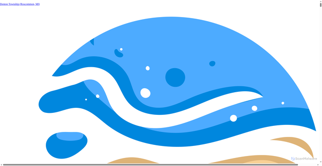 Security scan screenshot of https://dentontownshipmi.gov/