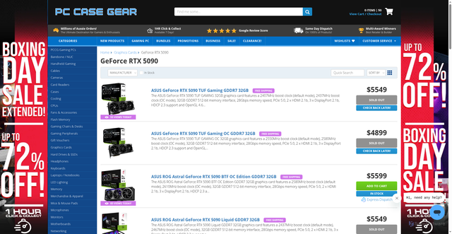 Security scan screenshot of https://www.pccasegear.com/category/193_2303/graphics-cards/geforce-rtx-5090?srsltid=AfmBOoqoG0ZfGx9QCDwsPToj1bg0HnIjcIhcXCmMR-euVTWkoz34wiQg