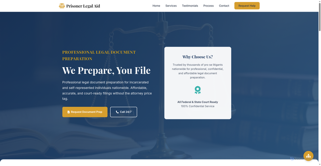 Security scan screenshot of https://69prisonerlegalaid-production.pages.dev/
