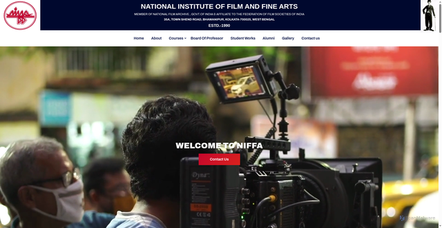 Security scan screenshot of https://niffa.org/