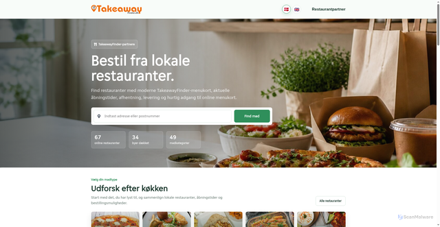 Security scan screenshot of https://citypizza.nu