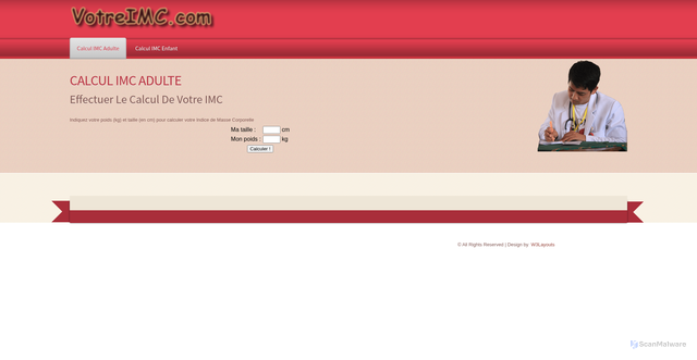 Security scan screenshot of https://votreimc.com