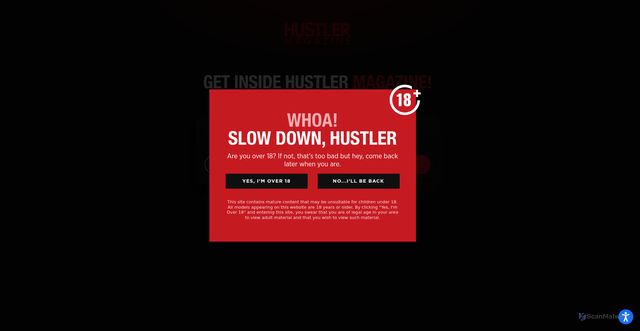 Security scan screenshot of https://hustlermagazine.com/articles/pauly-shore-the-busiest-man-in-comedy/?PUB2287=