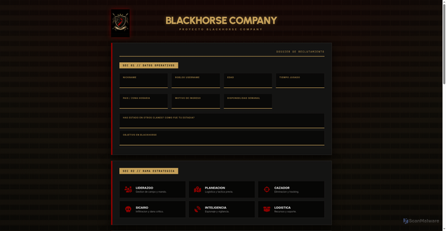 Security scan screenshot of https://blackhorse-company-dossier-f0poa3v62u.edgeone.app/