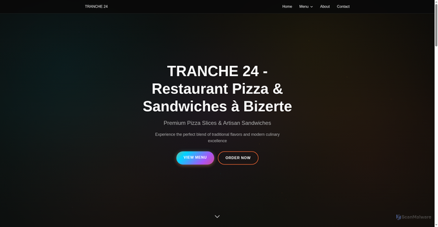Security scan screenshot of https://tranche-24-zpnrafa75k.edgeone.app/