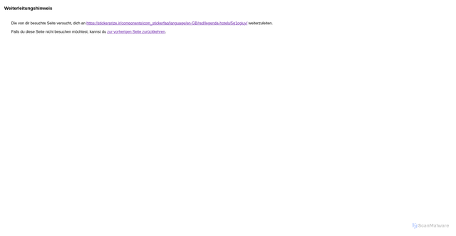 Security scan screenshot of https://maps.google.co.nz/url?q=https%3A%2F%2Fstickerprize.ir%2Fcomponents%2Fcom_stickerfaq%2Flanguage%2Fen-GB%2Fred%2Flegenda-hotels%2F5g1ogiuy%2F