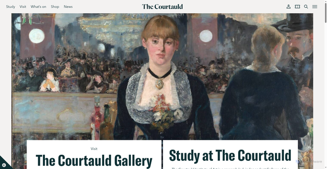 Security scan screenshot of https://courtauld.ac.uk/