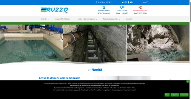 Security scan screenshot of https://www.ruzzo.it/