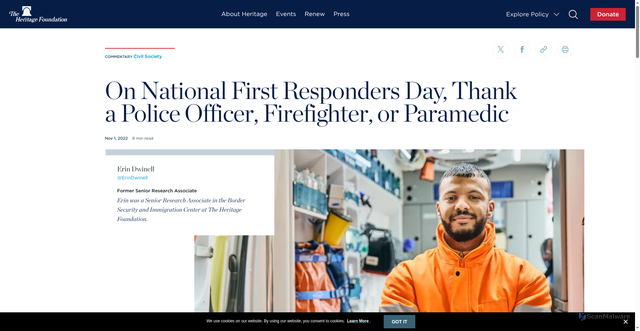 Security scan screenshot of https://www.heritage.org/civil-society/commentary/national-first-responders-day-thank-police-officer-firefighter-or