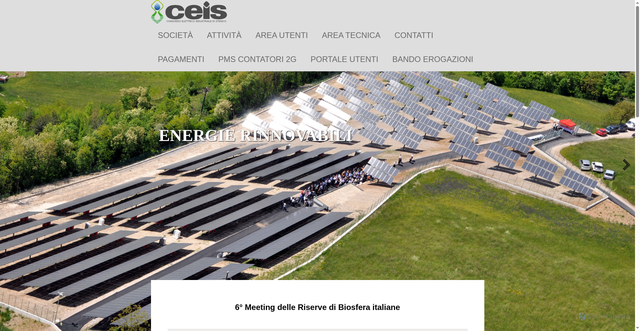Security scan screenshot of https://www.ceis-stenico.it/