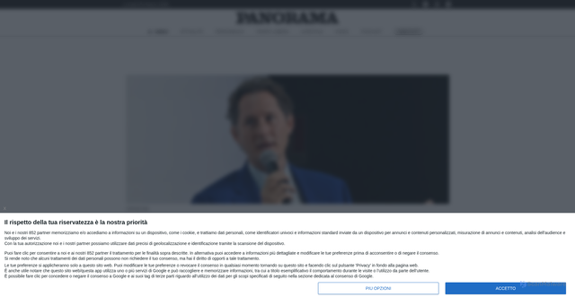 Security scan screenshot of https://panorama.it