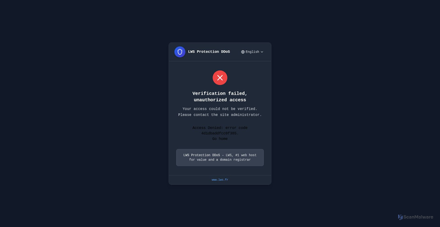 Security scan screenshot of https://ainrim.info