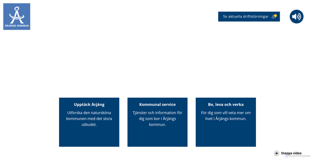 Security scan screenshot of https://www.arjang.se/