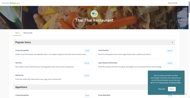 Security scan screenshot of https://thaithaidallastx.com/20077