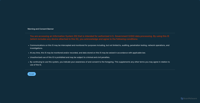 Security scan screenshot of https://helios.gov-cohesity.com