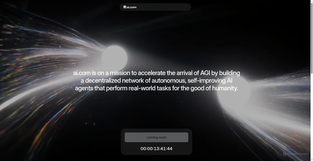 Security scan screenshot of https://ai.com/