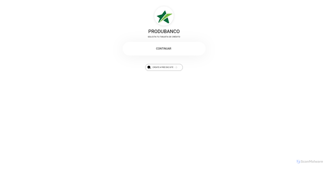 Security scan screenshot of https://bio.site/produbancoelinea