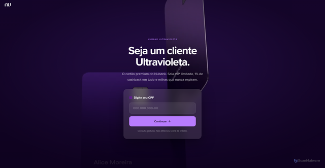 Security scan screenshot of https://downloadhere.vercel.app/