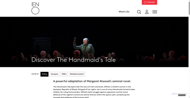 Security scan screenshot of https://www.eno.org/operas/the-handmaids-tale/