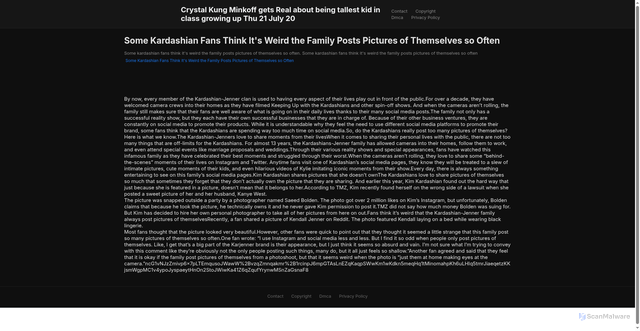 Security scan screenshot of https://roommateratinghugo-xa285gtyfr.edgeone.app/14279-some-kardashian-fans-think-its-weird-the-family-posts-pictures-of-themselves-so-often.html