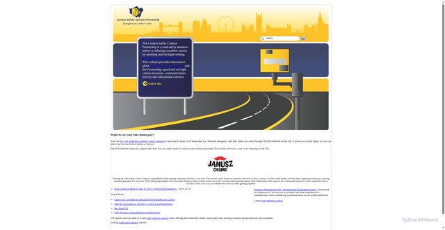 Security scan screenshot of http://lscp.org.uk/