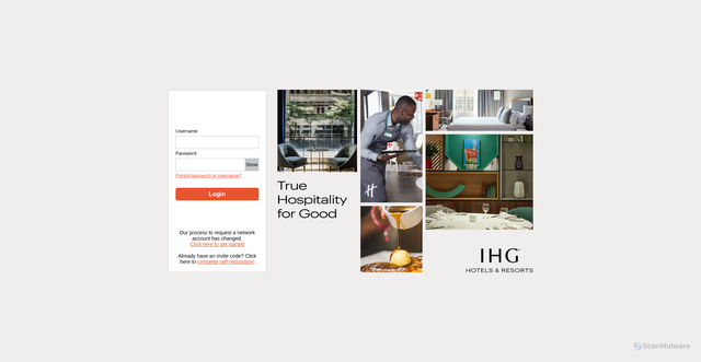 Security scan screenshot of https://concerto.ihg.com