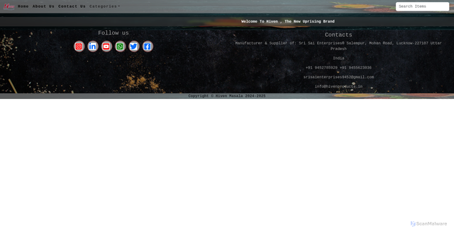 Security scan screenshot of https://hiven.vercel.app/ico/ico/ico/ico/ico/