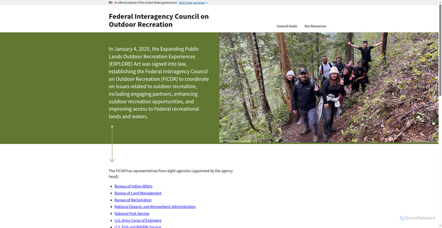 Security scan screenshot of https://ficor.gov/